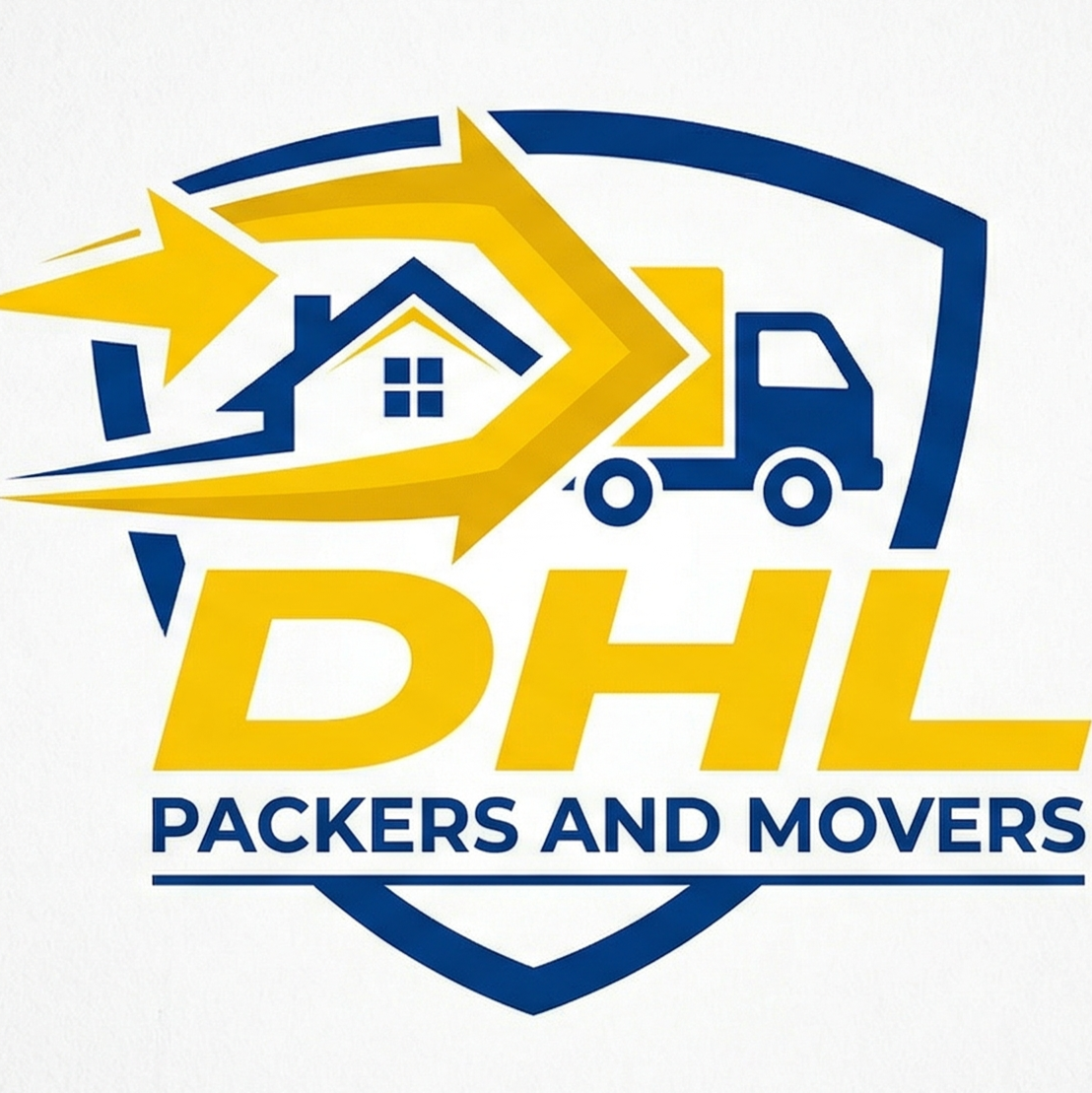 DHL Packers and Movers Logo